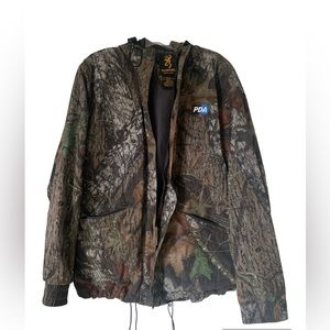 Camo Browning windbreaker
